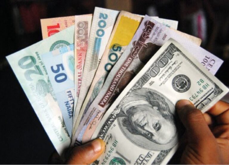 Naira now exchanges at N614/$ at the parallel market